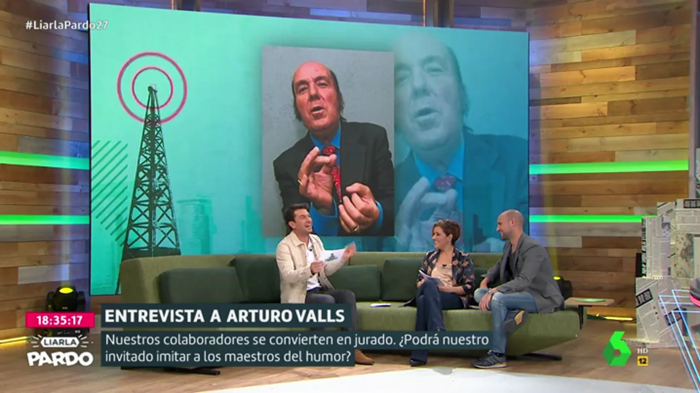 Arturo Valls en Liarla Pardo Arturo Valls en Liarla Pardo