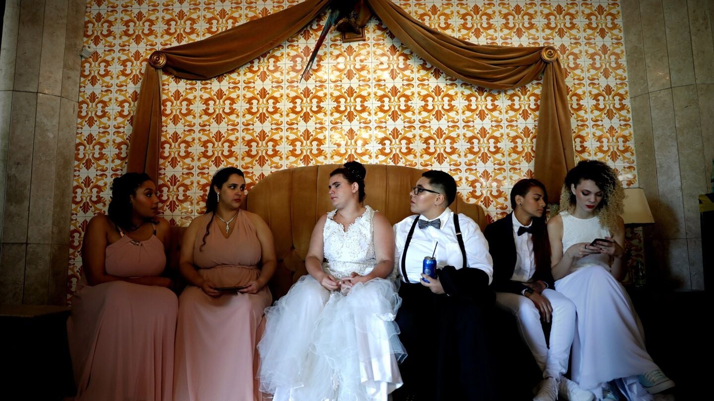 Boda masiva de parejas homosexuales en R&iacute;o de Janeiro 