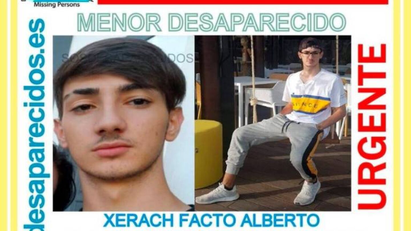 Localizan en buen estado al joven de 16 a&ntilde;os desaparecido en Adeje (Tenerife)
