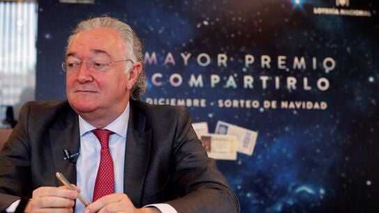 El presidente de la Sociedad Estatal Loter&iacute;as y Apuestas del Estado, Jes&uacute;s Huertas