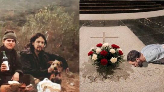 Fotograf&iacute;as falsas de Iglesias y Abascal