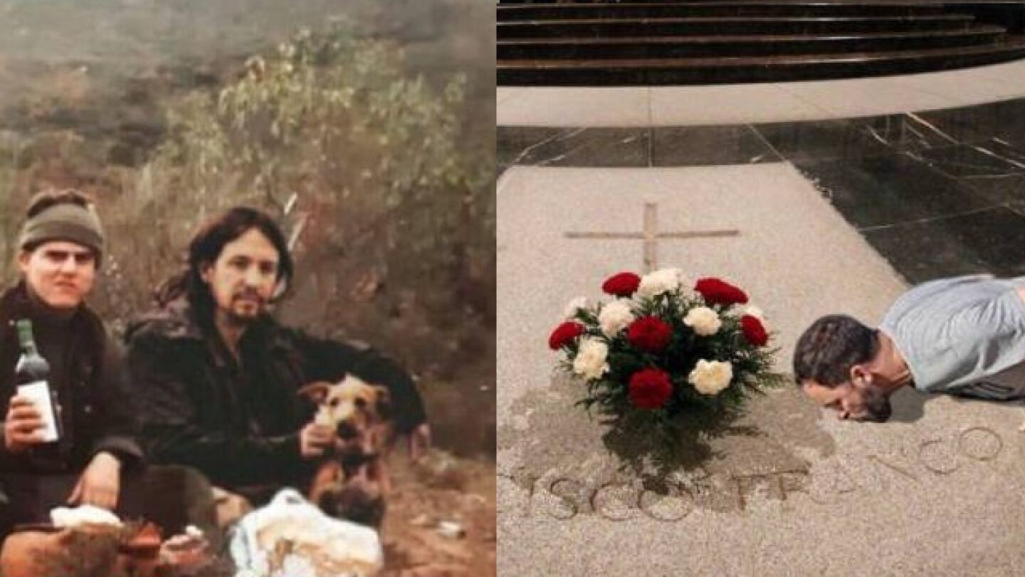 Fotograf&iacute;as falsas de Iglesias y Abascal