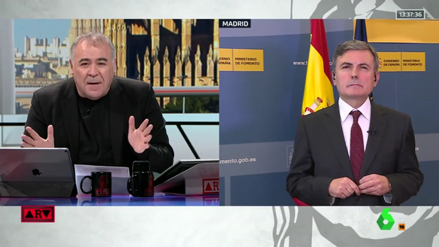 Antonio García Ferreras y Pedro Saura Antonio García Ferreras y Pedro Saura
