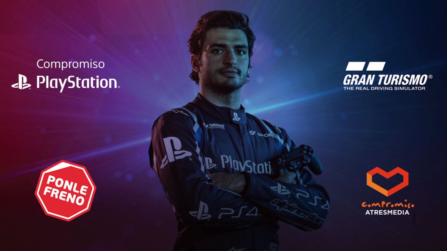 Ponle Freno da el salto a los videojuegos de la mano de PlayStation y Carlos Sainz