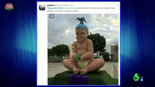 'Árboles' de ladrillo, bebés gigantes... Zapeando destapa los elementos urbanísticos más curiosos 'Árboles' de ladrillo, bebés gigantes... Zapeando destapa los elementos urbanísticos más curiosos