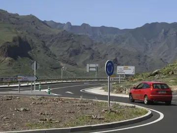 Una de las carreteras considerada como peligrosa por la RACC Una de las carreteras considerada como peligrosa por la RACC
