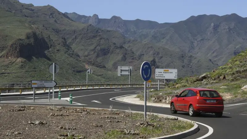 Una de las carreteras considerada como peligrosa por la RACC