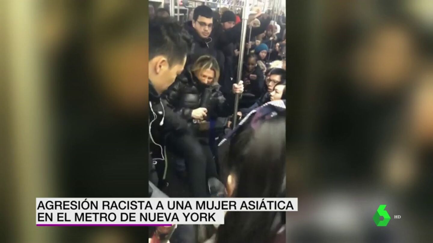 Agresi&oacute;n en el Metro de Nueva York