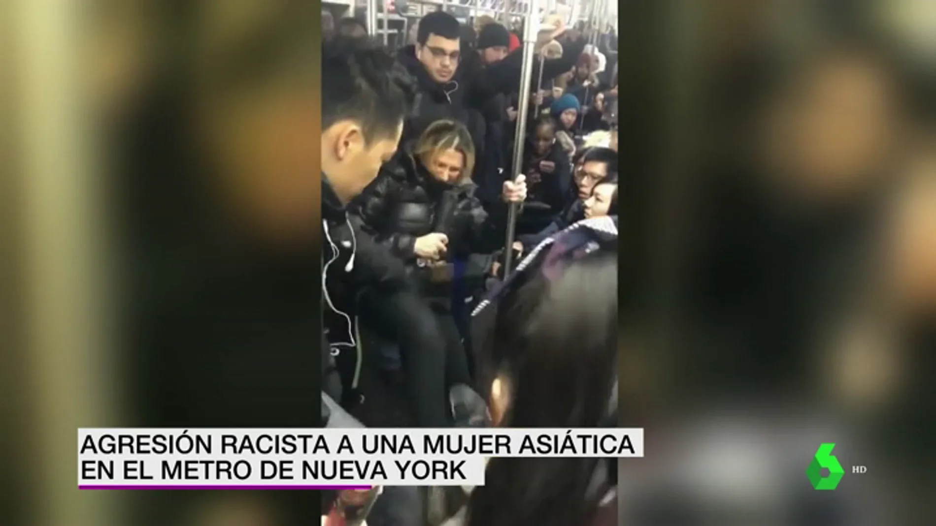 Agresión en el Metro de Nueva York