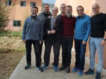 Los líderes del procés en la cárcel de Lledoners Los líderes del procés en la cárcel de Lledoners