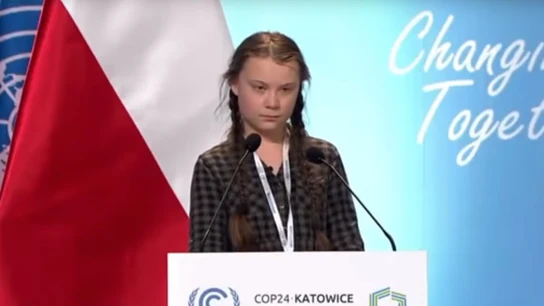 La crítica de una adolescente a los líderes políticos en plena cumbre del clima de la ONU La crítica de una adolescente a los líderes políticos en plena cumbre del clima de la ONU