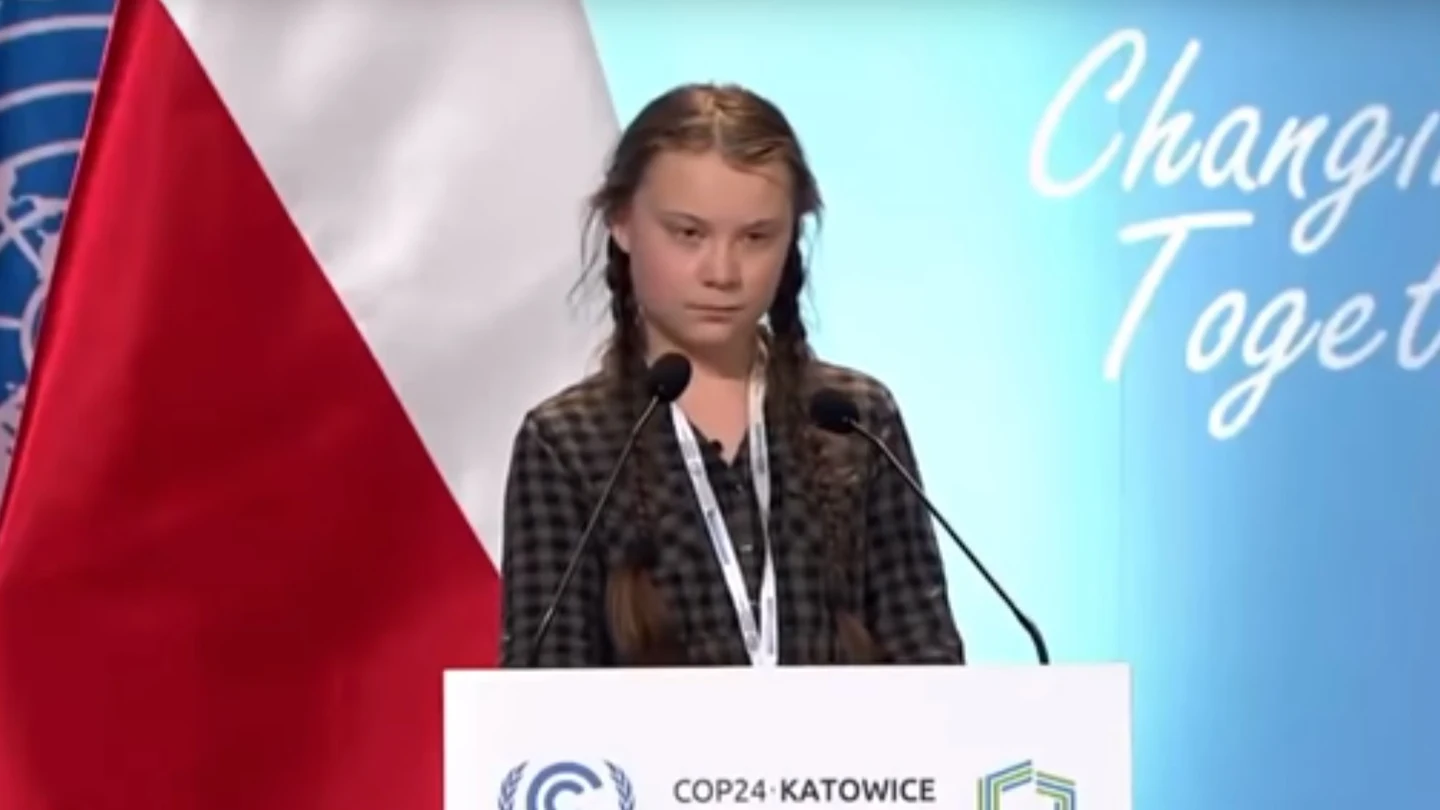 La crítica de una adolescente a los líderes políticos en plena cumbre del clima de la ONU La crítica de una adolescente a los líderes políticos en plena cumbre del clima de la ONU