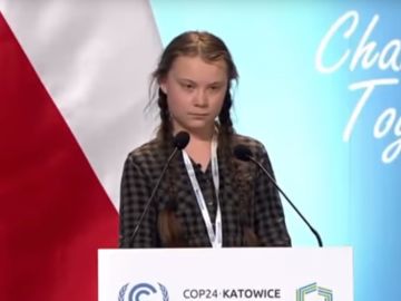 La crítica de una adolescente a los líderes políticos en plena cumbre del clima de la ONU La crítica de una adolescente a los líderes políticos en plena cumbre del clima de la ONU