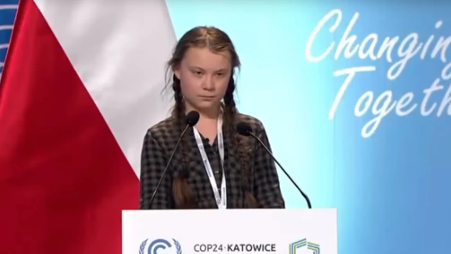 La crítica de una adolescente a los líderes políticos en plena cumbre del clima de la ONU