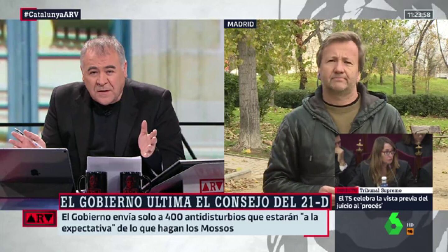 Rendueles, del Consejo de Ministros del 21D: "A los analistas de la Polic&iacute;a les preocupa que la falta de autoridad en el poder catal&aacute;n produzca problemas en las calles"