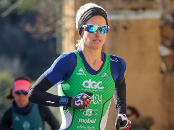 Rocío Espada en una carrera Rocío Espada en una carrera