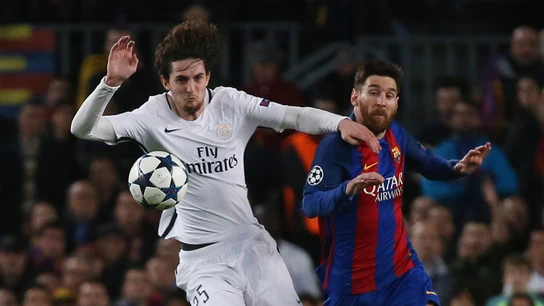 Adrien Rabiot, durante un partido contra el Barcelona Adrien Rabiot, durante un partido contra el Barcelona