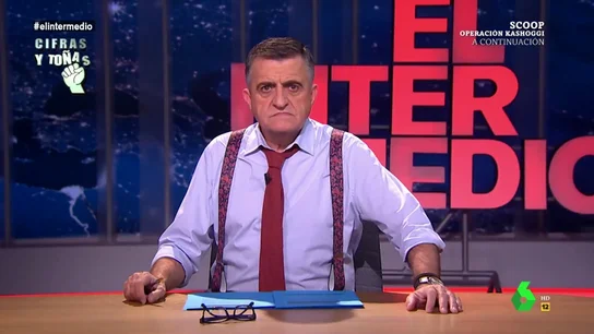 El Gran Wyoming en El Intermedio El Gran Wyoming en El Intermedio