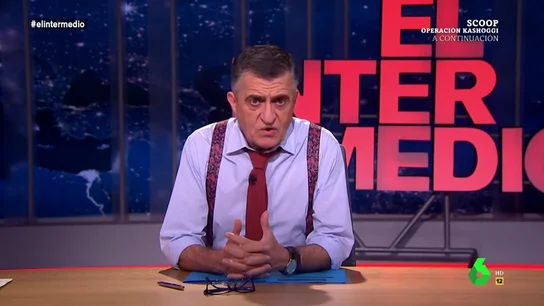 El Gran Wyoming, en El Intermedio El Gran Wyoming, en El Intermedio