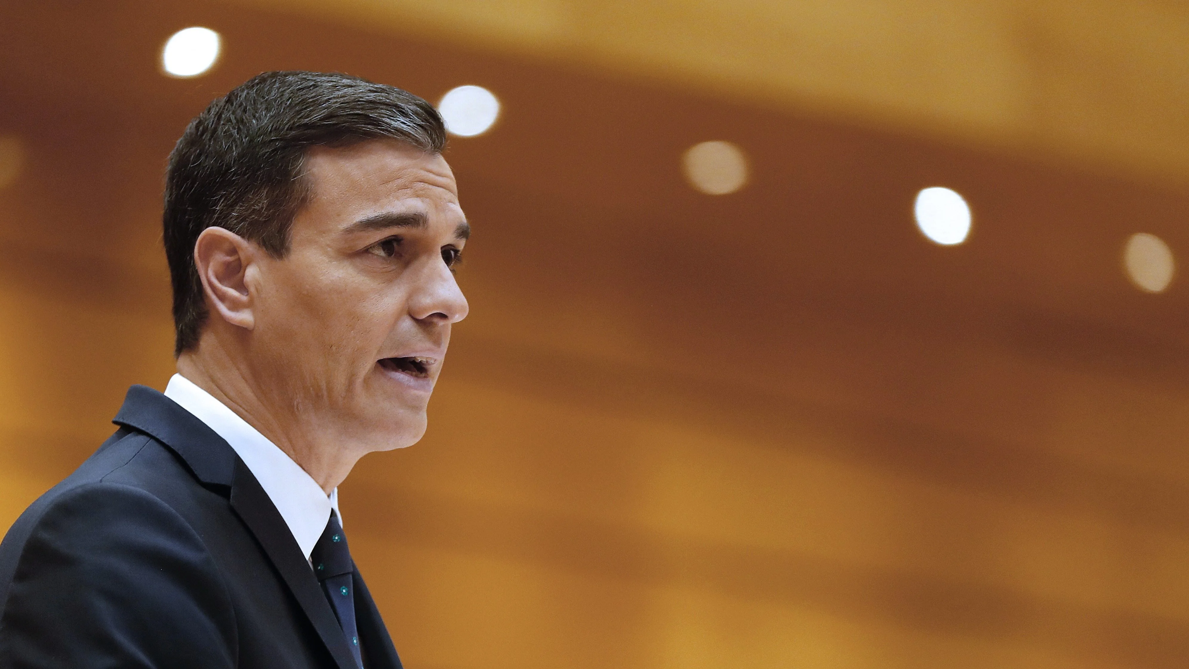 El presidente del Gobierno, Pedro Sánchez