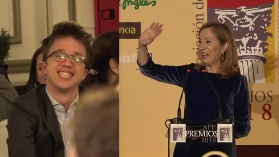 Íñigo Errejón y Ana Pastor Íñigo Errejón y Ana Pastor