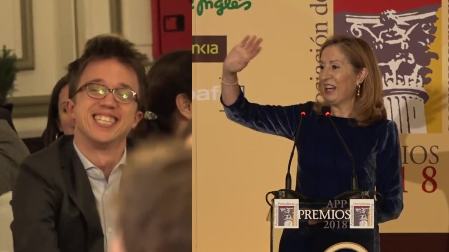 &Iacute;&ntilde;igo Errej&oacute;n y Ana Pastor