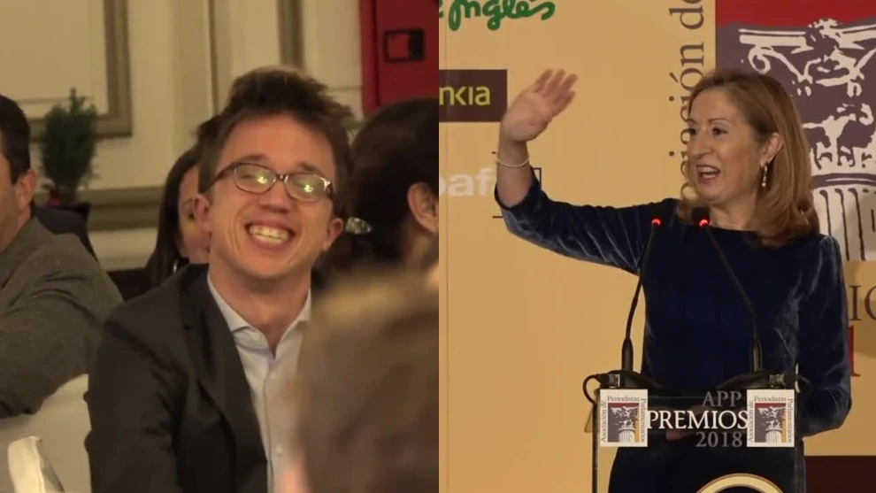 Íñigo Errejón y Ana Pastor