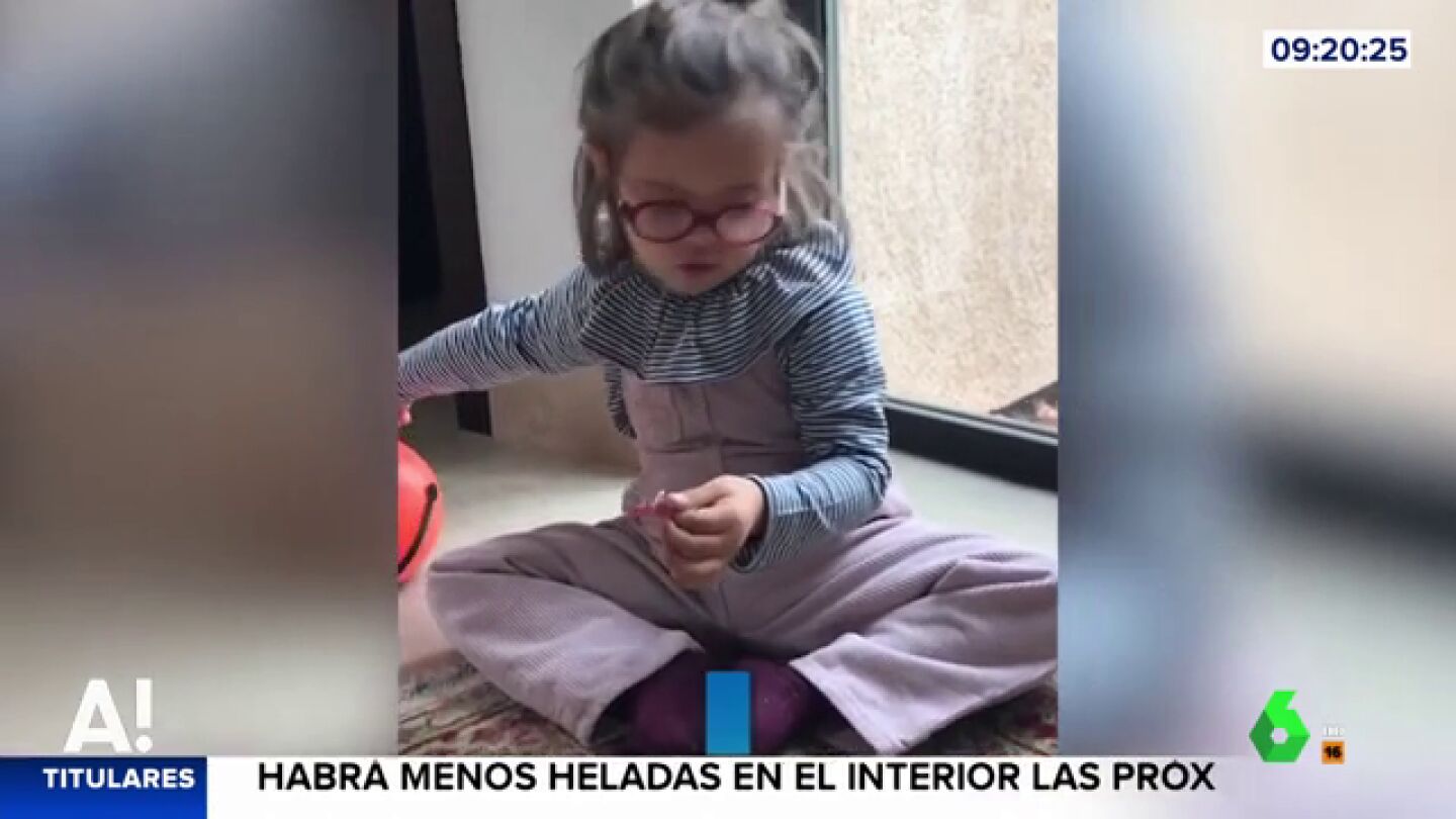 Pepita, la ni&ntilde;a de tres a&ntilde;os con S&iacute;ndrome de Down que ha conmovido a Instagram