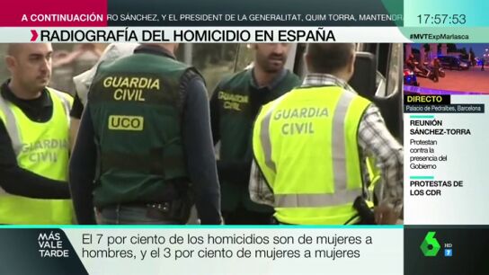 Radiograf&iacute;a del homicidio en Espa&ntilde;a: estas son las cifras que muestran qui&eacute;n mata a qui&eacute;n 