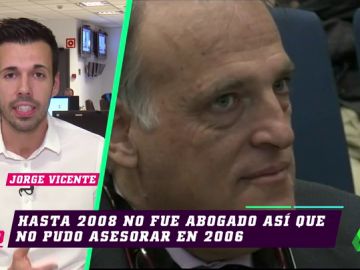 Javier Tebas se muestra tranquilo ante la imputación de un juez por alzamiento de bienes Javier Tebas se muestra tranquilo ante la imputación de un juez por alzamiento de bienes