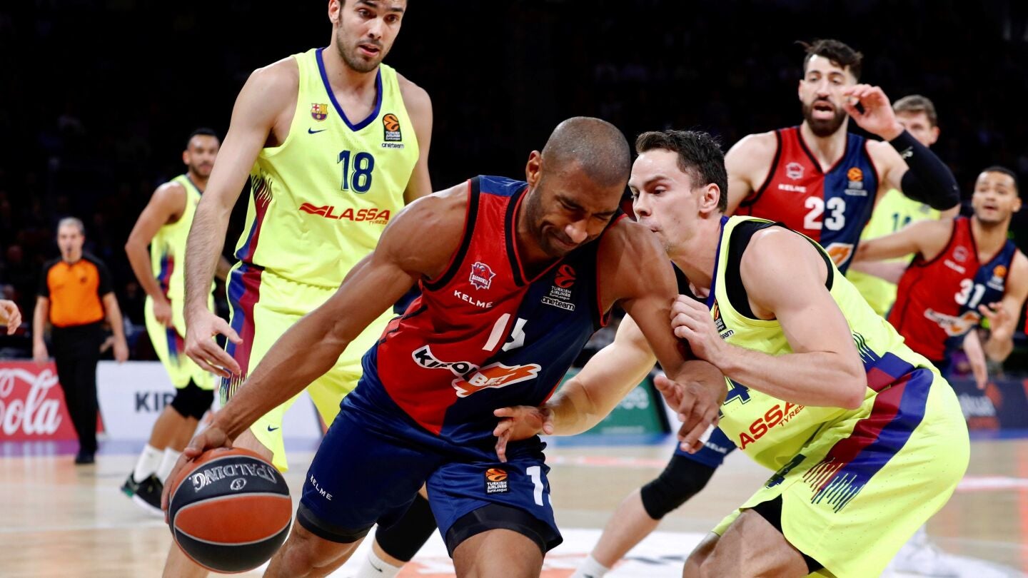 Jason Granger, durante el partido contra el Barcelona