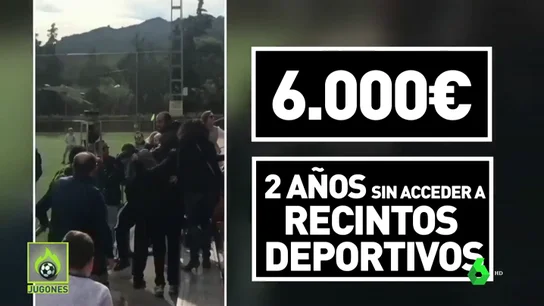 6.000 euros de multa y dos años sin entrar a recintos deportivos para dos padres 6.000 euros de multa y dos años sin entrar a recintos deportivos para dos padres