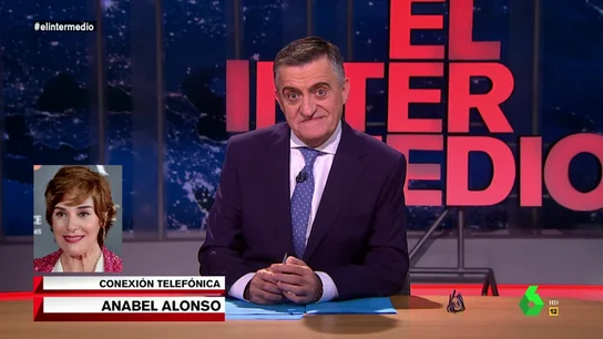 Llamada de Anabel Alonso a El Intermedio Llamada de Anabel Alonso a El Intermedio