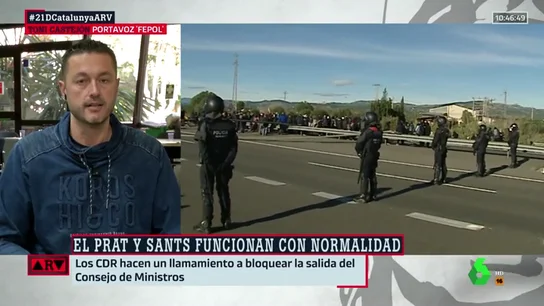 Toni Castejón: "Los Mossos están en primera línea demostrando su profesionalidad" Toni Castejón: "Los Mossos están en primera línea demostrando su profesionalidad"