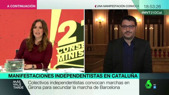 Entrevista de M&aacute;s Vale Tarde 