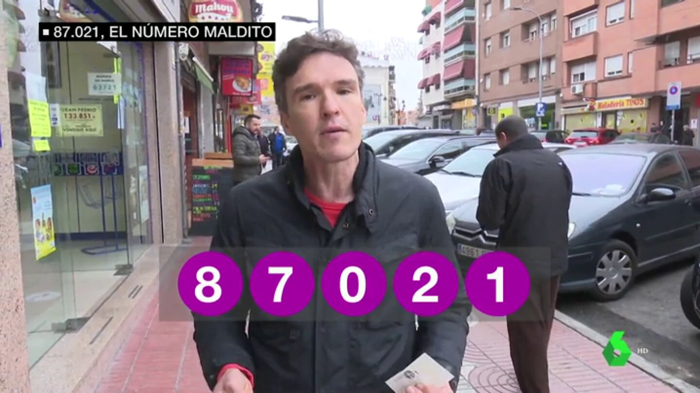 El 87.021 es el n&uacute;mero maldito de la Loter&iacute;a de Navidad: estas son las razones