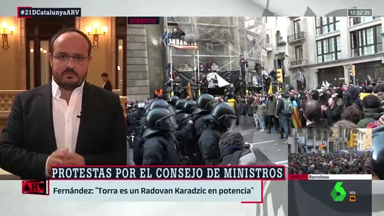 Alejandro Fernández compara a Torra con un genocida serbobosnio: "Es un Radovan Karadzic en potencia" Alejandro Fernández compara a Torra con un genocida serbobosnio: "Es un Radovan Karadzic en potencia"