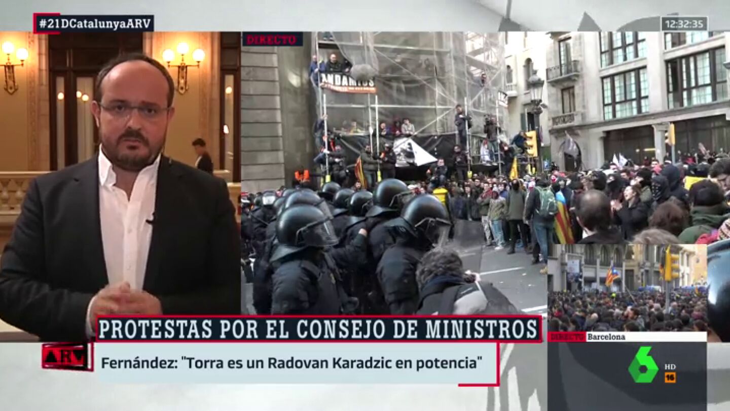 Alejandro Fern&aacute;ndez compara a Torra con un genocida serbobosnio: "Es un Radovan Karadzic en potencia"