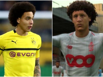 Axel Witsel en el Dortmund... y en el FIFA Axel Witsel en el Dortmund... y en el FIFA