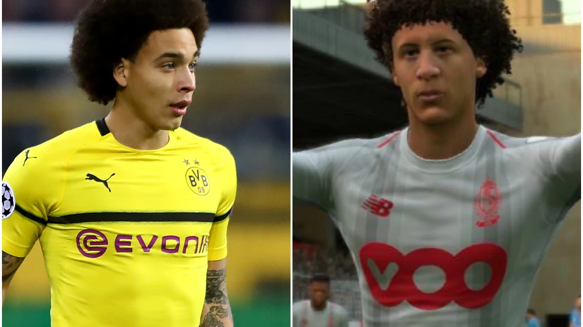 Axel Witsel en el Dortmund... y en el FIFA