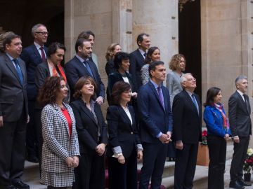 Foto de familia del Consejo de Ministros en Barcelona Foto de familia del Consejo de Ministros en Barcelona