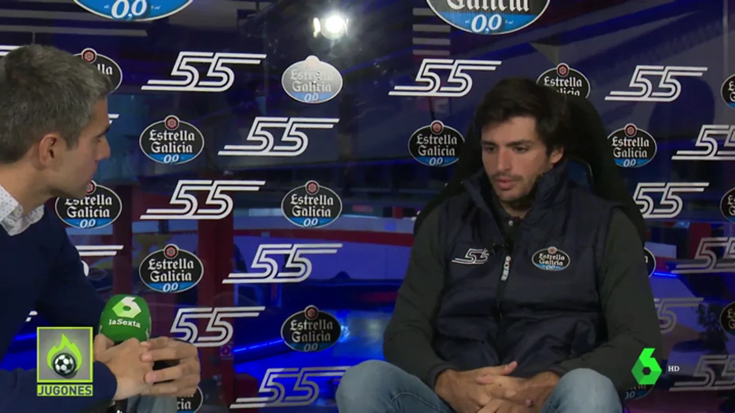 Entrevista 'Jugones' a Carlos Sainz: "He crecido viendo a McLaren ganar carreras" Entrevista 'Jugones' a Carlos Sainz: "He crecido viendo a McLaren ganar carreras"