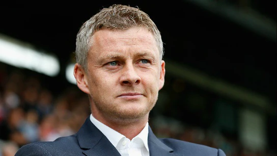 Solskjaer, en un partido Solskjaer, en un partido