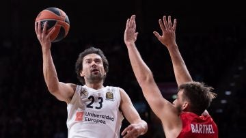 Llull, durante el partido contra el Bayern