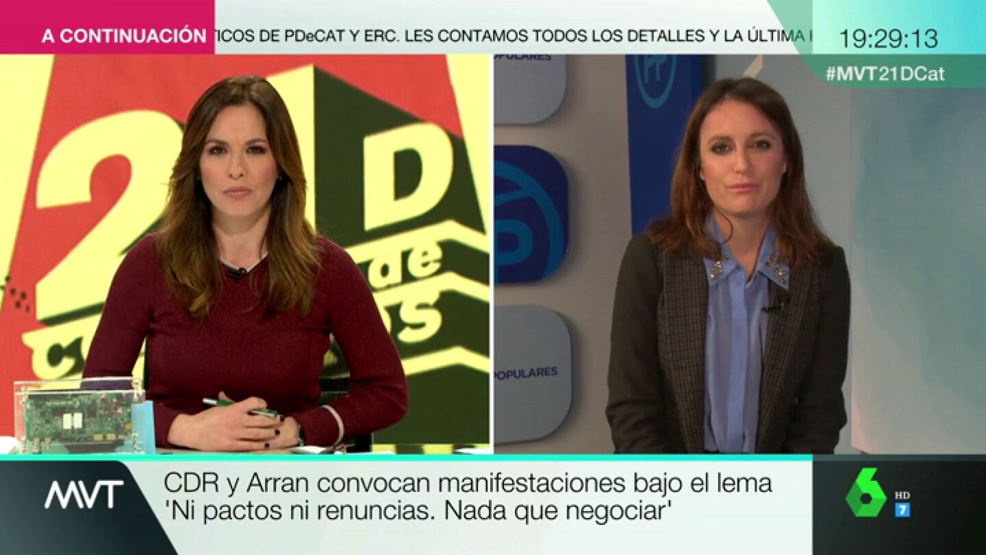 Entrevista a Andrea Levy en M&aacute;s Vale Tarde