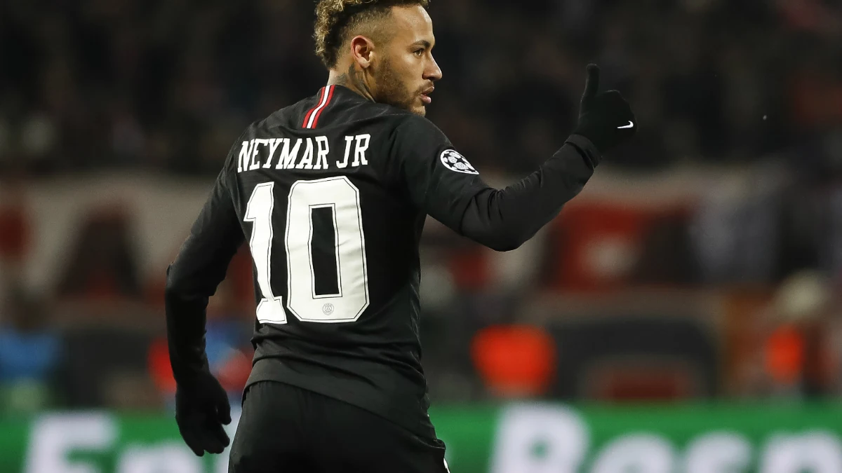 Neymar, con el PSG