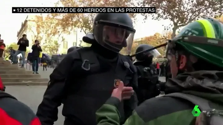 El momento de tensión entre un mosso y un agente forestal: "Qué república ni qué cojones. La república no existe, idiota"