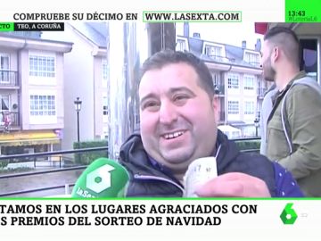Diego se queda a una cifra de ganar 'El Gordo' Diego se queda a una cifra de ganar 'El Gordo'