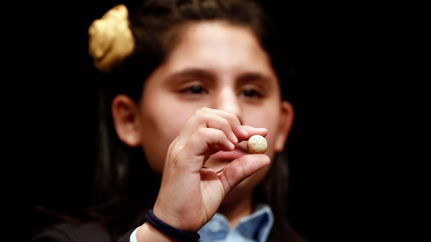 Nerea Pareja Mart&iacute;nez, la ni&ntilde;a de la Loter&iacute;a de Navidad 