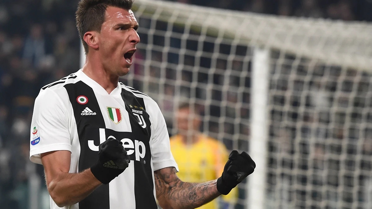 Mandzukic celebra un gol